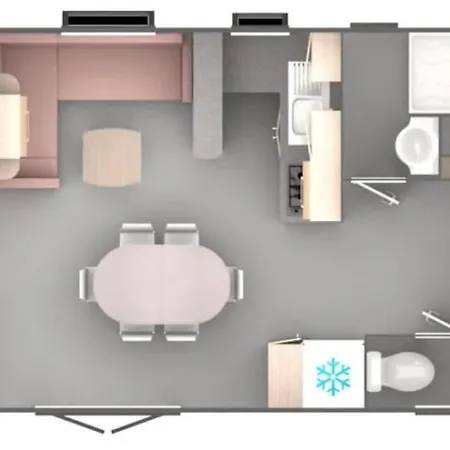 Luksusowy namiot Zecamping 4 Etoiles Familial Pet Friendly Restaurant Et Espace Aquatique Soullans