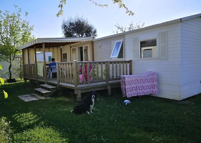 Lüks kamp alanı Camping 4 Etoiles - Parc Aquatique - Efciab Soullans